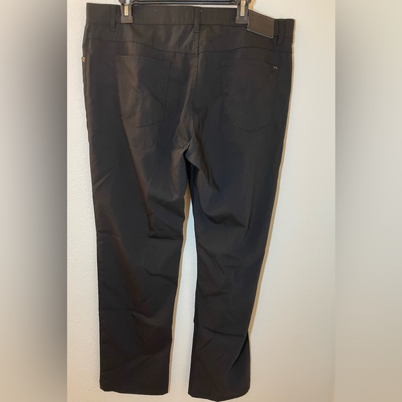 Brax Feel Good Black Virgin Wool Fancy Style Cooper Regular Fit Men’s Size 40x32 - Picture 4 of 8